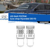 0 Luce Stop LED Hyundai I30 FD 2007 - 2011: P21/5W Bolt P21/5W: LED Bolt Rossi (Coppia)