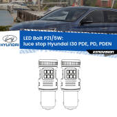 0 Luce Stop LED Hyundai I30 PDE, PD, PDEN 2016 in poi: P21/5W Bolt P21/5W: LED Bolt Rossi (Coppia)