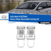 0 Luce Stop LED Hyundai Ioniq AE 2016 in poi: P21/5W Bolt P21/5W: LED Bolt Rossi (Coppia)