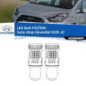 0 Luce Stop LED Hyundai IX20 JC 2010 in poi: P21/5W Bolt P21/5W: LED Bolt Rossi (Coppia)