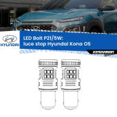 0 Luce Stop LED Hyundai Kona OS 2017 - 2022: P21/5W Bolt P21/5W: LED Bolt Rossi (Coppia)