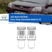 0 Luce Stop LED Hyundai Matrix FC 2001 - 2010: P21/5W Bolt P21/5W: LED Bolt Rossi (Coppia)