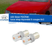 0 Luce Stop LED Hyundai S coupe SLC 1990 - 1996: P21/5W Gear P21/5W: Lampadine LED Rosse Gear