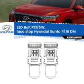 0 Luce Stop LED Hyundai Santa FÉ III DM 2012 - 2015: P21/5W Bolt P21/5W: LED Bolt Rossi (Coppia)