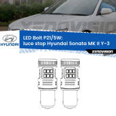 0 Luce Stop LED Hyundai Sonata MK II Y-3 1993 - 1998: P21/5W Bolt P21/5W: LED Bolt Rossi (Coppia)