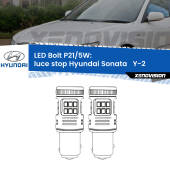 0 Luce Stop LED Hyundai Sonata   Y-2 1988 - 1993: P21/5W Bolt P21/5W: LED Bolt Rossi (Coppia)