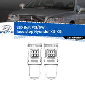 0 Luce Stop LED Hyundai XG XG 1998 - 2005: P21/5W Bolt P21/5W: LED Bolt Rossi (Coppia)