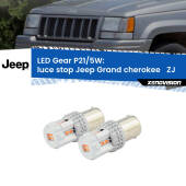 0 Luce Stop LED Jeep Grand cherokee ZJ 1993 - 1998: P21/5W Gear P21/5W: Lampadine LED Rosse Gear