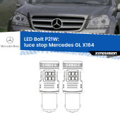 0 Luce Stop LED Mercedes GL X164 2006 - 2012: P21W Bolt P21W: LED Bolt Rossi (Coppia)