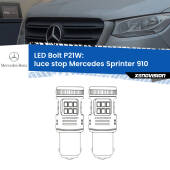 0 Luce Stop LED Mercedes Sprinter 910 2018 in poi: P21W Bolt P21W: LED Bolt Rossi (Coppia)