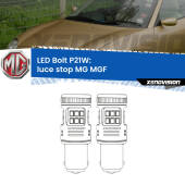 0 Luce Stop LED MG MGF  1995 - 2002: P21W Bolt P21W: LED Bolt Rossi (Coppia)