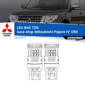 0 Luce Stop LED Mitsubishi Pajero IV V80 2007 - 2021: T20 Bolt T20: LED Bolt Rossi (Coppia)