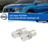0 Luce Stop LED Nissan Qashqai J10 2007 - 2013: P21/5W Gear P21/5W: Lampadine LED Rosse Gear