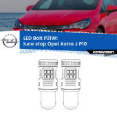 0 Luce Stop LED Opel Astra J P10 2009 - 2015: P21W Bolt P21W: LED Bolt Rossi (Coppia)