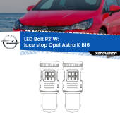 0 Luce Stop LED Opel Astra K B16 2015 - 2020: P21W Bolt P21W: LED Bolt Rossi (Coppia)