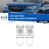 0 Luce Stop LED Opel Grandland  2017 in poi: P21W Bolt P21W: LED Bolt Rossi (Coppia)