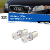 0 Luce Stop LED per Audi A4 B7 2004 - 2008: P21W Gear P21W: Gear LED Rossi (Coppia)