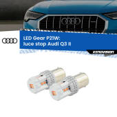 0 Luce Stop LED per Audi Q3 II 2019 in poi: P21W Gear P21W: Gear LED Rossi (Coppia)