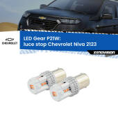 0 Luce Stop LED per Chevrolet Niva 2123 2002 - 2009: P21W Gear P21W: Gear LED Rossi (Coppia)