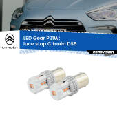 0 Luce Stop LED per Citroën DS5  2011 - 2015: P21W Gear P21W: Gear LED Rossi (Coppia)