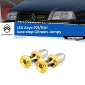 0  luce Stop LED per Citroën Jumpy  1994 - 2005: p21/5w Asyc P21/5W: Asyc LED Rossi (Coppia)
