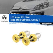 0  luce Stop LED per Citroën Jumpy II 2006 - 2015: p21/5w Asyc P21/5W: Asyc LED Rossi (Coppia)