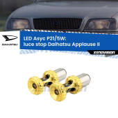 0 luce Stop LED per Daihatsu Applause II 1997 - 2000: p21/5w Asyc P21/5W: Asyc LED Rossi (Coppia)