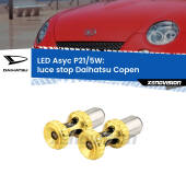 0 luce Stop LED per Daihatsu Copen 2003 - 2012: p21/5w Asyc P21/5W: Asyc LED Rossi (Coppia)