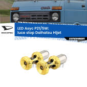 0 luce Stop LED per Daihatsu Hijet 1992 - 2005: p21/5w Asyc P21/5W: Asyc LED Rossi (Coppia)