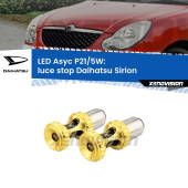 0 luce Stop LED per Daihatsu Sirion 2005 - 2008: p21/5w Asyc P21/5W: Asyc LED Rossi (Coppia)