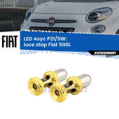 0 luce Stop LED per Fiat 500L 2012 - 2018: p21/5w Asyc P21/5W: Asyc LED Rossi (Coppia)