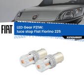 0 Luce Stop LED per Fiat Fiorino 225 2008 - 2021: P21W Gear P21W: Gear LED Rossi (Coppia)