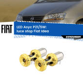 0  luce Stop LED per Fiat Idea  2003 - 2015: p21/5w Asyc P21/5W: Asyc LED Rossi (Coppia)