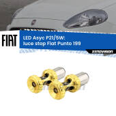 0 luce Stop LED per Fiat Punto 199 2012 - 2018: p21/5w Asyc P21/5W: Asyc LED Rossi (Coppia)