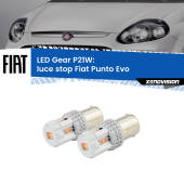 0 Luce Stop LED per Fiat Punto Evo  2009 - 2015: P21W Gear P21W: Gear LED Rossi (Coppia)