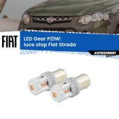 0 Luce Stop LED per Fiat Strada versione 1: P21W Gear P21W: Gear LED Rossi (Coppia)