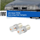 0 Luce Stop LED per Fiat Tempra  1990 - 1996: P21W Gear P21W: Gear LED Rossi (Coppia)