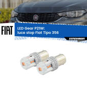 0 Luce Stop LED per Fiat Tipo 356 2015 in poi: P21W Gear P21W: Gear LED Rossi (Coppia)