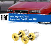 0 luce Stop LED per Fiat Ulysse 220 1994 - 2002: p21/5w Asyc P21/5W: Asyc LED Rossi (Coppia)