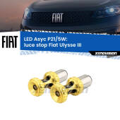 0 luce Stop LED per Fiat Ulysse III 2022 in poi: p21/5w Asyc P21/5W: Asyc LED Rossi (Coppia)