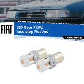 0 Luce Stop LED per Fiat Uno 1983 - 1995: P21W Gear P21W: Gear LED Rossi (Coppia)
