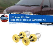 0 luce Stop LED per Ford usa Windstar A3 1995 - 2000: p21/5w Asyc P21/5W: Asyc LED Rossi (Coppia)