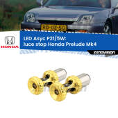 0 luce Stop LED per Honda Prelude Mk4 1992 - 1996: p21/5w Asyc P21/5W: Asyc LED Rossi (Coppia)