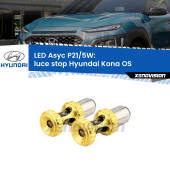 0  luce Stop LED per Hyundai Kona OS 2017 - 2022: p21/5w Asyc P21/5W: Asyc LED Rossi (Coppia)