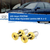 0  luce Stop LED per Hyundai Lantra MK II J-2 1995 - 2000: p21/5w Asyc P21/5W: Asyc LED Rossi (Coppia)