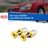 0  luce Stop LED per KIA Cerato TD 2008 - 2011: p21/5w Asyc P21/5W: Asyc LED Rossi (Coppia)