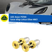 0 Luce Stop LED per Lotus Elise Mk3 2010 - 2022: P21W Asyc P21W: LED Asyc Canbus Rosso (Coppia)