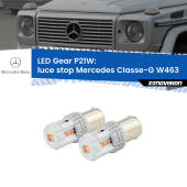 0 Luce Stop LED per Mercedes Classe-G W463 1991 - 2004: P21W Gear P21W: Gear LED Rossi (Coppia)