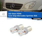 0 Luce Stop LED per Mercedes Sprinter 906 2006 - 2018: P21W Gear P21W: Gear LED Rossi (Coppia)