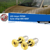 0 Luce Stop LED per MG MGF  1995 - 2002: P21W Asyc P21W: LED Asyc Canbus Rosso (Coppia)